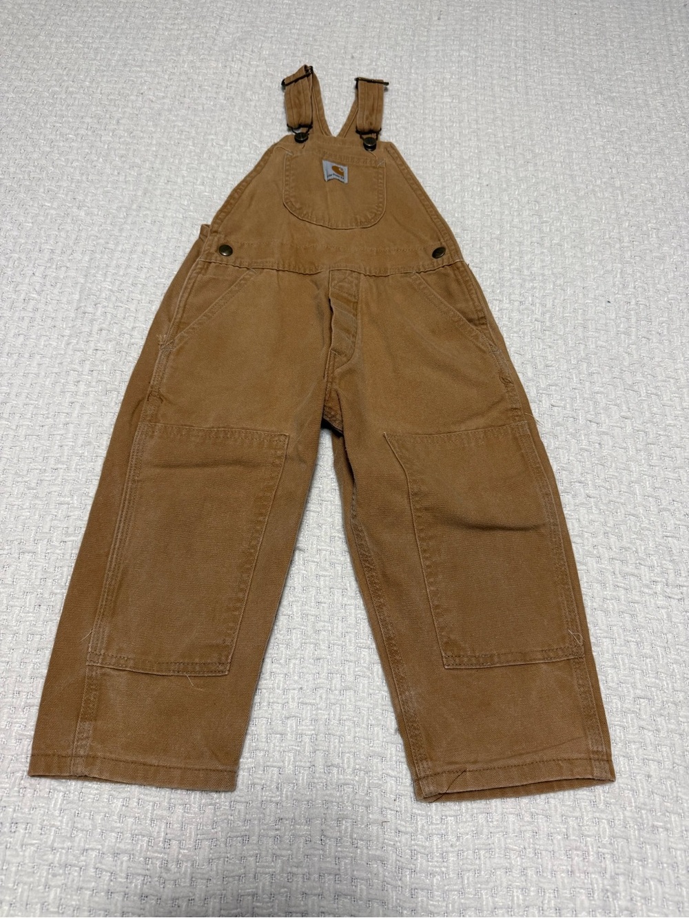 Carhartt Brown Overalls
Size 4T